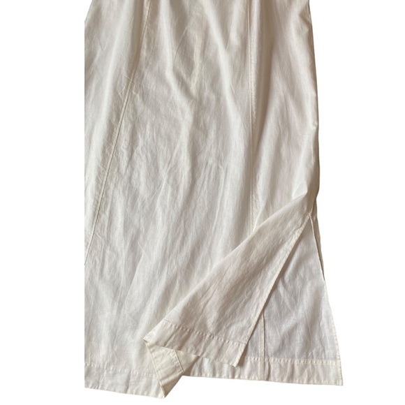 NWT Madewell Linen-Cotton Princess-Seamed Midi Dress in Lighthouse Size XXL - Picture 11 of 11